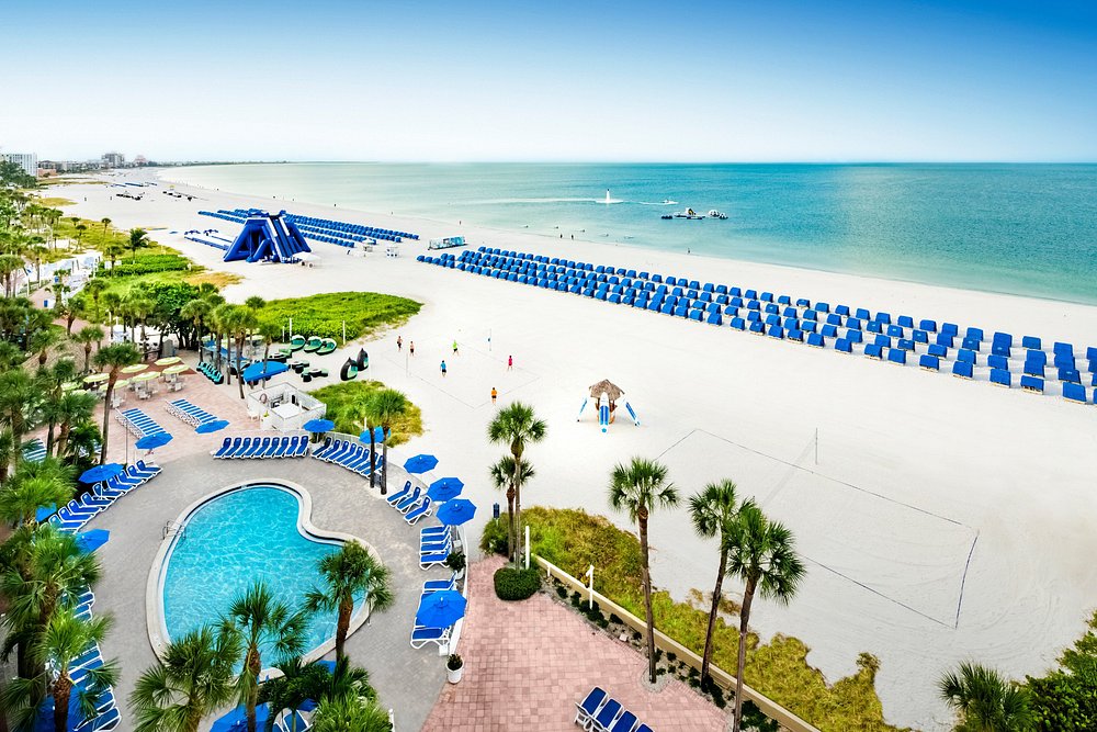 St Petersburg / Clearwater beach at sunset